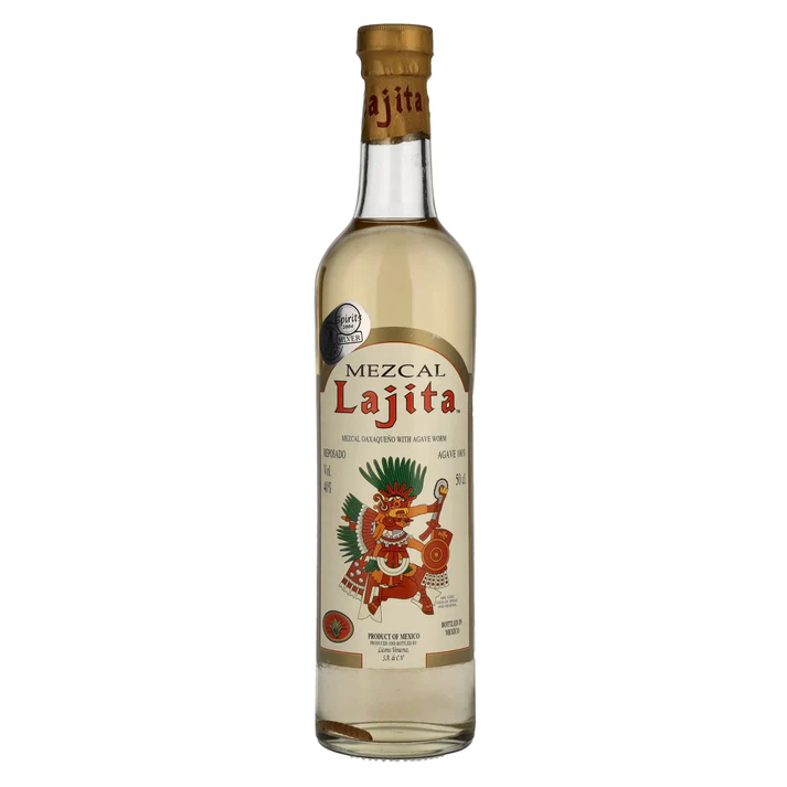Lajita Mezcal REPOSADO with Agave Worm
