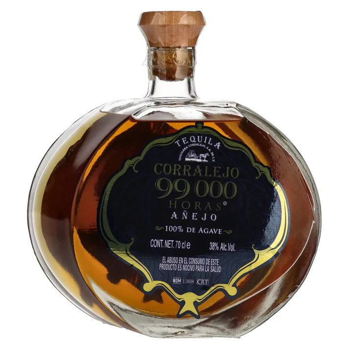 Corralejo Tequila 99,000 HORAS ANEJO 100% de Agave
