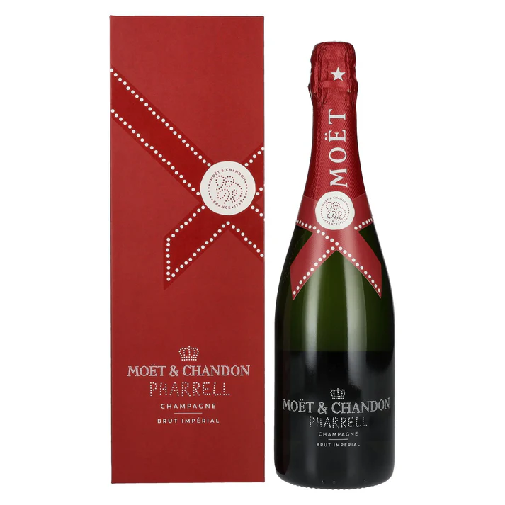 Moet & Chandon Champagne IMPERIAL Brut Pharrell Williams Red Edition