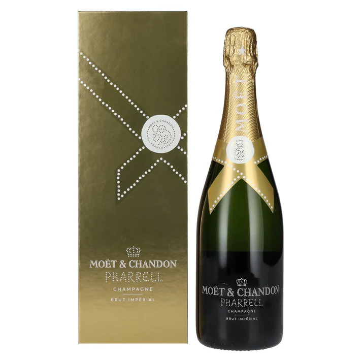 Moet & Chandon Champagne IMPERIAL Brut Pharrell Williams Gold Edition
