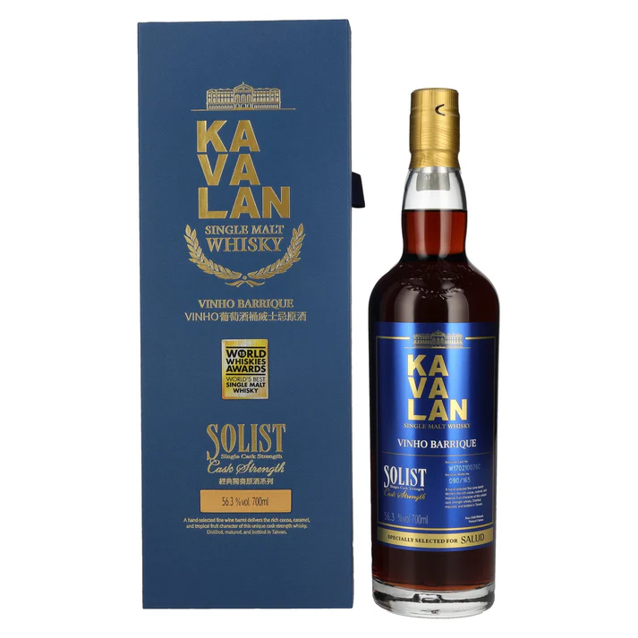 Kavalan SOLIST Vinho Barrique Cask Salud Limited Edition