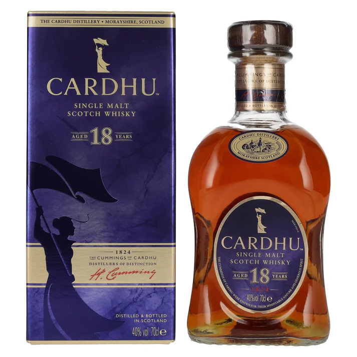 Cardhu 18 Years Old Single Malt Scotch Whisky