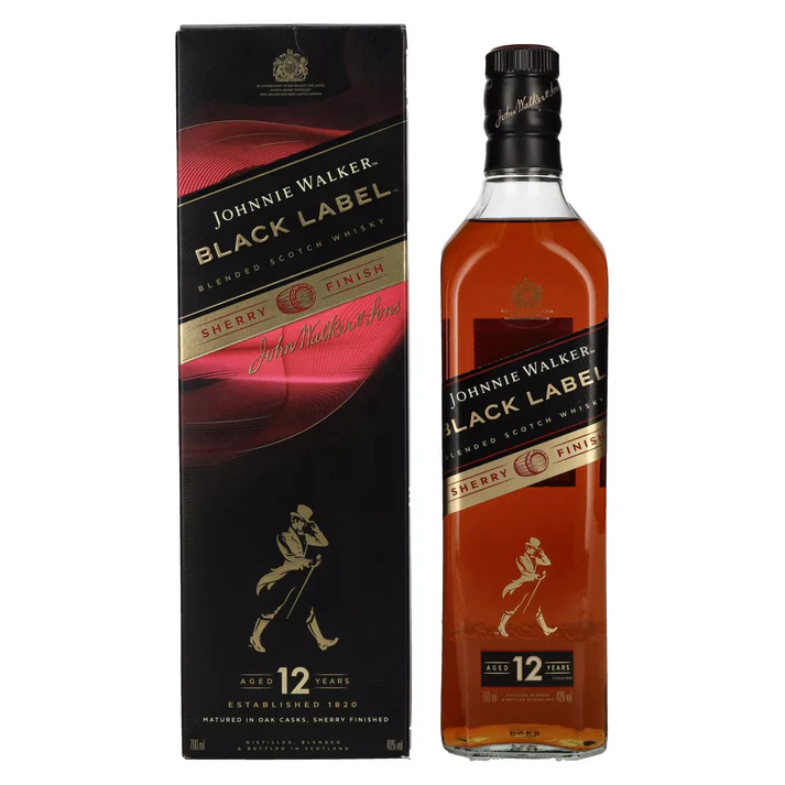 Johnnie Walker BLACK LABEL 12 Years Old SHERRY FINISH