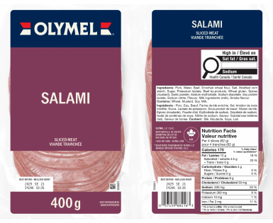 Olymel Cooked Salami